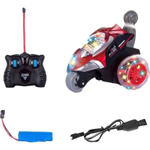 Remote Control Car RC Stunt Tipper Cars With 360 ° Rolling Dancing Rechargeable RC Car Toy Boys Toys For Children