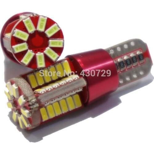 120pc T10 168 192 2825 W5W super bright 57 smd led CANBUS NO Error Car marker light Auto bulb lamps Clearance Lights