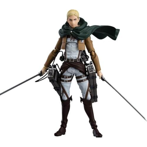 Pre-Sale Attack On Titan Erwin Smith Action Figure Model Anime Toys Gift Collectibles Model Toy Desktop Ornament Cartoon Figures