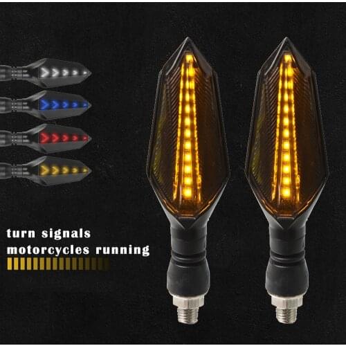 Running Turn Signal Lights Flowing Flash Indicator Led Lights Motorcycle For YAMAHA YZF YW125 C3 XF50 DT 50 80 125 RL LC R RE RR