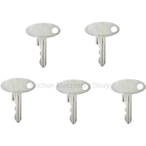 5 Pcs 1570 Key For Ford New Holland Tractor Models Massey Ferguson Fuki M157