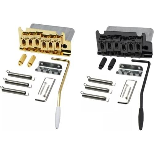 NEW 2 Post Point Guitar Locking Tremolo Bridge System 14mm Thick Block for ST Guitar