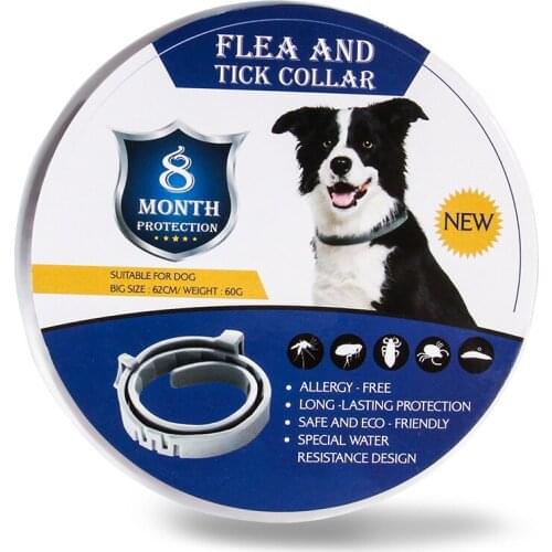 Safety Pet Dog Cat Outdoor Anti Flea Mite Tick Collar Neck Strap Adjustable Anti-insect Dogs Collars Cat Neck Straps Accessories