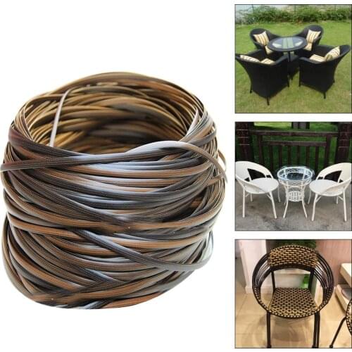 32m Patio Furniture Repair Knitting Flat Gradient Synthetic High Strength Chair Plastic Rattan Wicker Kit Portable Multifunction