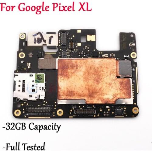 Full Work Unlock Mobile Electronic Panel Motherboard Circuits Flex Cable For Google Pixel XL 32GB Global Firmware