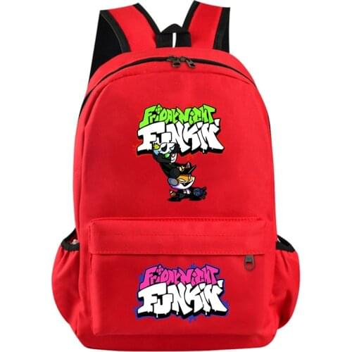 Friday Night Funkin Backpacks Boys Girls School Bags School Bagpack Teengaer Back To School Bookbag Mochila
