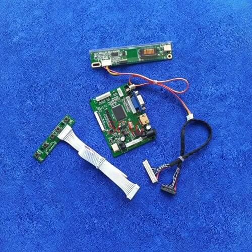 HDMI-compatible AV VGA LVDS 30 Pin LCD controller drive board 1400*1050 For LT141DENQP00/LTD141EM4V/LTD141EM5F display Kit 1CCFL