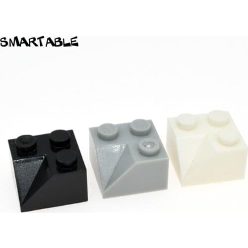 Smartable Brick Special 2 x 2 with Concave Angle Building Blocks Parts Toys For Kids Compatible All Brands 3046 40pcs/lot