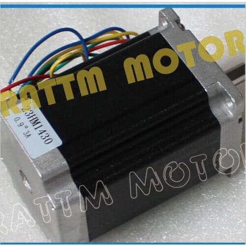 Top Recommend! NEMA23 270 Oz-in 0.9 deg CNC stepper motor stepping motor/3.0A for CNC Router Machine