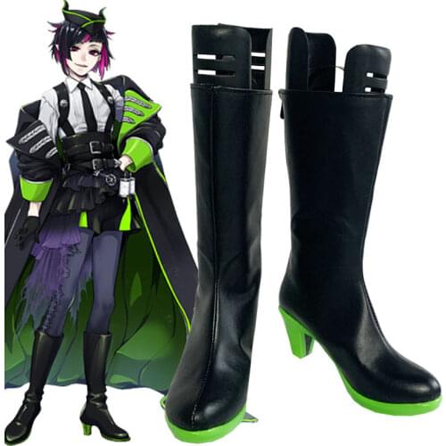 Twisted Wonderland Villains Academy Adventure Game Valley of Thorns Diasomnia Lilia Vanrouge Cosplay Heels Shoes Boots