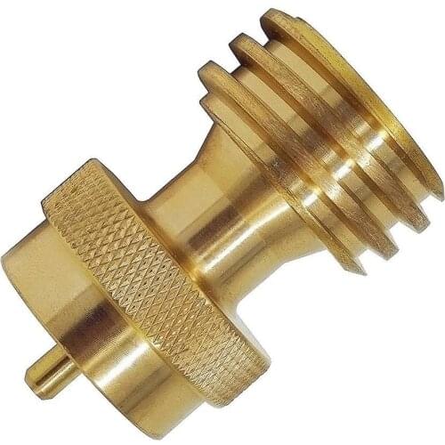 1Pcs Propane Refill Adapter Lp Gas 1 Lb Cylinder Tank For Camping Bottles for Camping Coupler BBQ RV Heater and Hiking Cooking