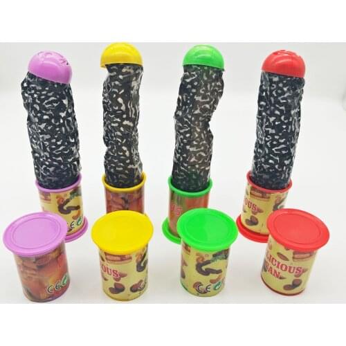 1Pcs Funny Candy Can Jump Spring Snake Toy Gift April Fool Day Halloween Party Decoration Jokes Prank Trick Fun Joke Toys