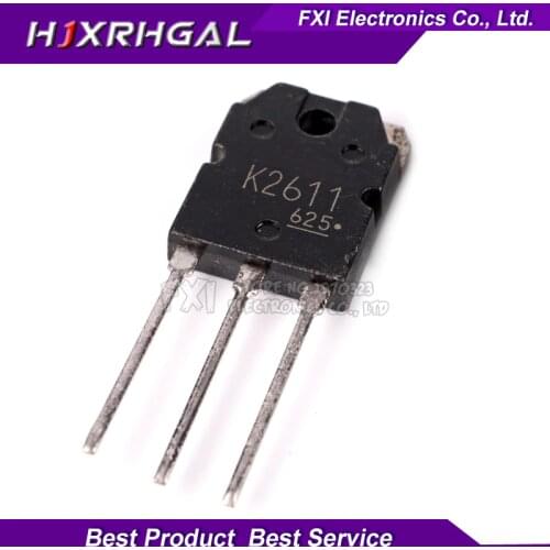 10PCS 2SK2611 TO-247 K2611 TO247 MOSFET N-Ch 900V 9A Rdson 1.4 Ohm Transistor new original