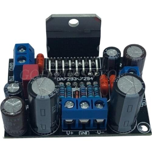 100W TDA7294 Amplifier Board Stereo Channel Support BTL Bridging Finished Board Official Standard Line Designer Drop Shipping