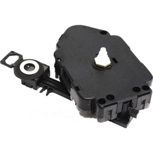 Black Quartz Clock Pendulum Movement Mechanism Motor & Fittings DIY Drive Unit