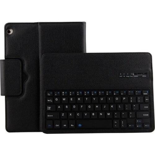 For Huawei MediaPad M3 Lite 10 BAH-W09 BAH-AL00 Russian/Hebrew/Spanish Detachable Wireless Bluetooth Keyboard Leather Case