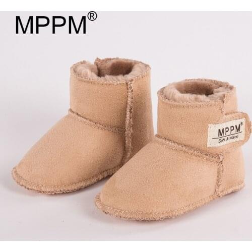 MPPM Winter Baby Boots Infant First Walker Soft Sole GirlsBaby Booties Boy Baby shoes first walkers