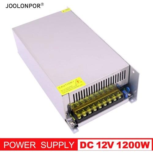 Ac 220V to Dc 12V 100A 1200W Switching Power Supply Constant voltage Power Supply 12V 100A Transformer for Led Driver Adaptor