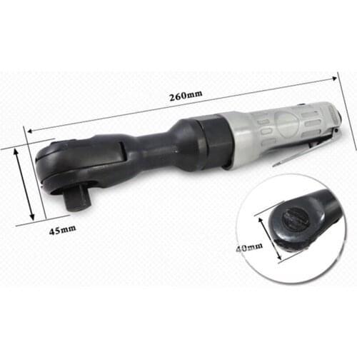 1/2" 3/8" Square Head Pneumatic Ratchet Wrench Small Wind Gun Tool Air Trigger Multi-function Straight Handle Adjustable Spanner