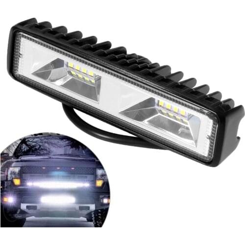 1pcs LED Bar 16 LED Light Bar for SUV ATV JEEP Truck 4WD 4x4 12V 24V LED Work Light Driving Fog Offroad