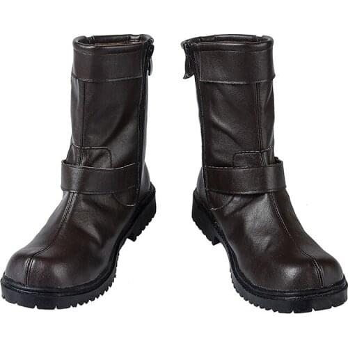 Women Game FF 7 Remake Cosplay Costume Aerith Gainsborough Fashion Shoes Halloween Masquerade Feet Accessories