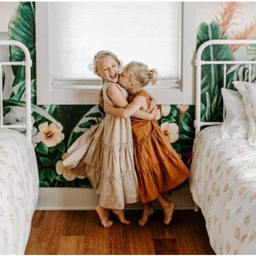 Летние платья для девочек Zixbkids China At AliExpress