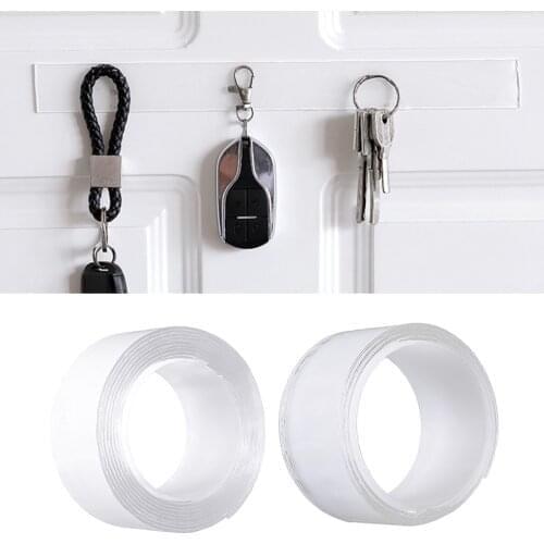 1m Kitchen Sink Waterproof Sticker Clear Tape Glue Bathroom Toilet Gap Traceless Washable Double-Sided Self-Adhesive Stickers