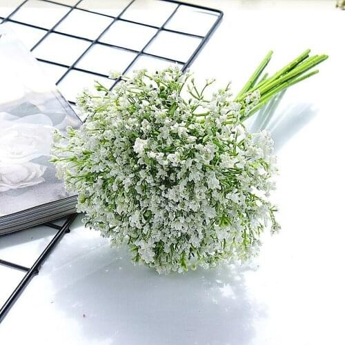 16 Branches of Night Fragrant Starry Artificial Flower Home Decoration Wedding Bouquet Accessories Handmade Diy Artificial Plant