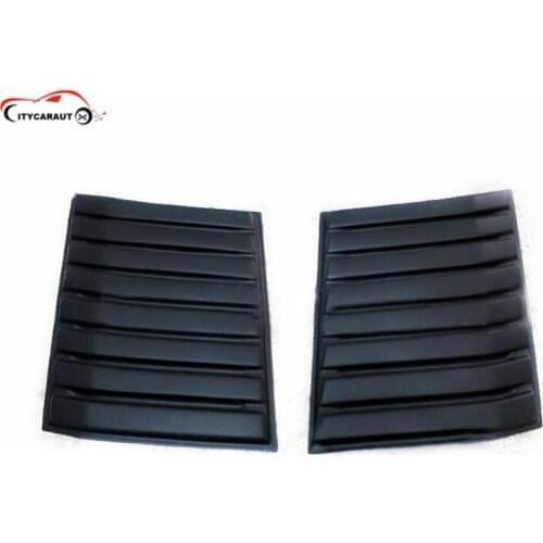 Citycarauto 2pcs FIT for 2012-2017 ranger t6,T7,XLT Car Styling Stickers ABS Decorative Air Flow Intake Scoop Bonnet Vent Cover