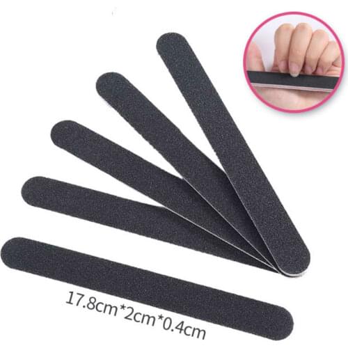 1-5pcs Nail File Buffer Double Side of The Nail File Buffer 100/180 Trimmer Lime Buffer In The Nail Art Nail Art Tool