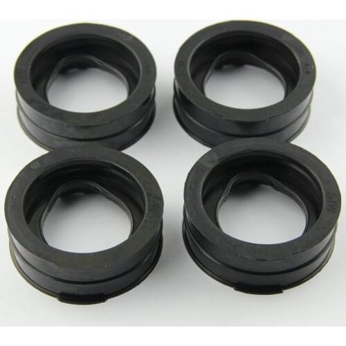 4pcs Motorcycle Carburetor Interface Manifold Intake Glue for Yamaha FJR1300 2003 2004 2005 2006 2007 2008-2012 OEM：5JW-13597-00