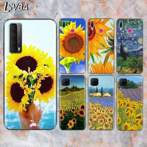 Sunflower Van Gogh For Huawei Y9S Y6S Y8S Y9A Y7A Y8P Y7P Y5P Y6P Y7 Y6 Y5 Pro Prime 2020 2019 2018 Phone Case
