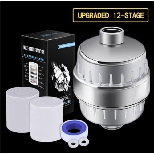 Bathroom Shower Filter Bathing Water Filter Purifier Water Treatment Health Softener Chlorine Removal