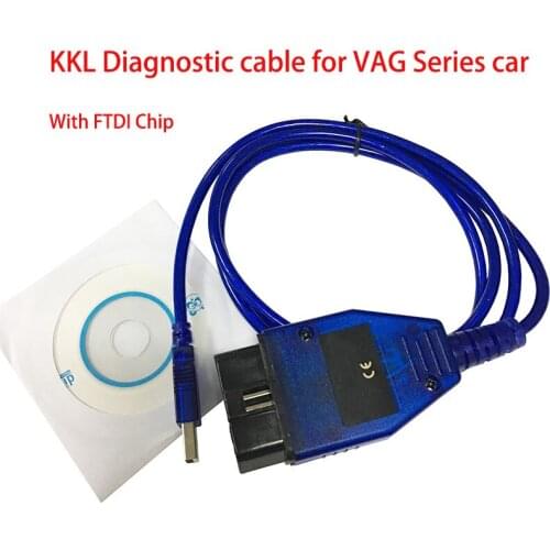 FT232RL Chip Cable kkl 409.1 Auto Scanner Cable With FTDI Auto Diagnostic Interface For Audi Seat Volkswagen Skoda KKL 409 CABLE