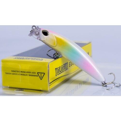 7.5cm 10g artificial bait hard lure 2018 new shallow diving crankbait fishing lure fake wobblers minnow for river pike fishing