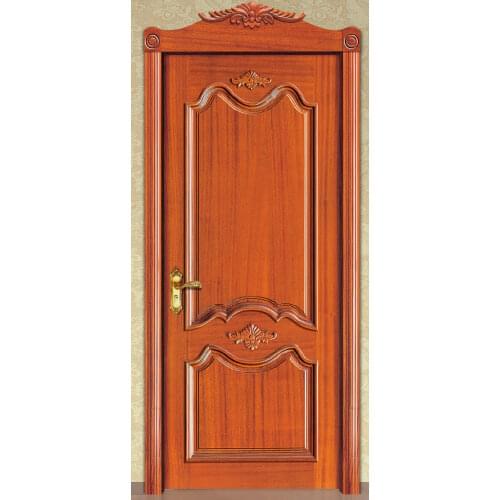 Custom traditional doors solid oak wood doors contemporary single front door interior door available D-019