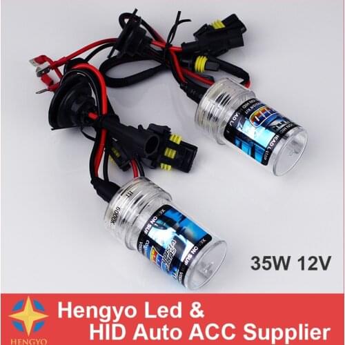 HID 35W 880 9005 9006 H1 H3 H4 H7 4300K Super Vision Xenon HID Vehicle Warm White Light Headlamp Kit 2-Pack
