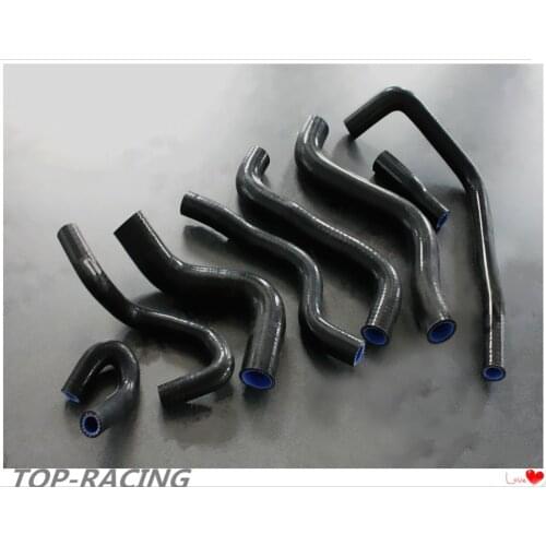Silicone hose kit for VW GOLF MK2 8V GTI 1.8L BP ENGINE 1987-1991 1990 1989 1988 black