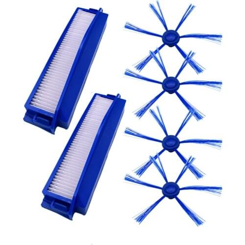 Side Brush Hepa Filter Replacement Kits for philips Fc8007 Fc8792 Fc8794 Fc8796 Vacuum Cleaner Parts Filter Accessory