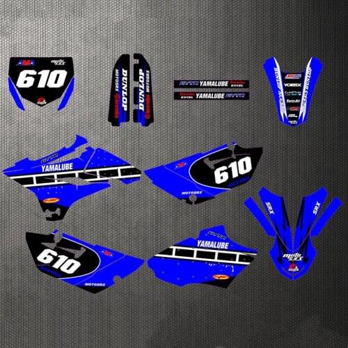 Free custom numbers names Motorcycle 3M Decals Stickers Graphics Kits For YAMAHA YZ85 YZ 85 2015 2016 2017 2018 2019 2020 YZ-85