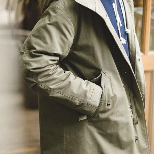 2020 New Thick Hooded Heavy Fleece Line M-51 Fishtail Parka Jacket Coat Olive Green