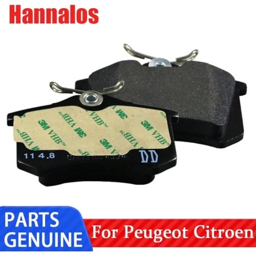 Suitable for adapting Dongfeng Peugeot old 307 Citroen new Picasso old Triumph rear brake brake pads brake pads