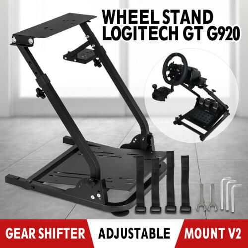Self-Career Race Steering Wheel Support for Logitech G25 G27 G29 and G920 Folding Steering Wheel Stand