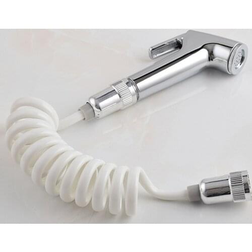 Handheld Portable Diaper Bidet Toilet Shattaf Sprayer Bathroom Toilet Bidet Shower Head Nozzle with Telephone Shower Hose