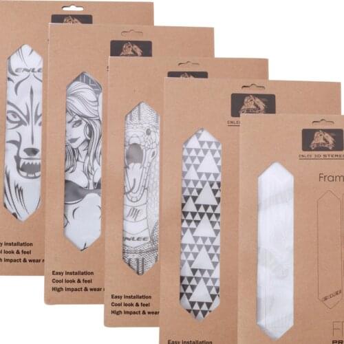 MTB Bike Best Glue Removeable Stickers Anti-Skid Push Guard Frame Cover 3D Road Bicycle Paster Frame Scratch-Resistant Protector