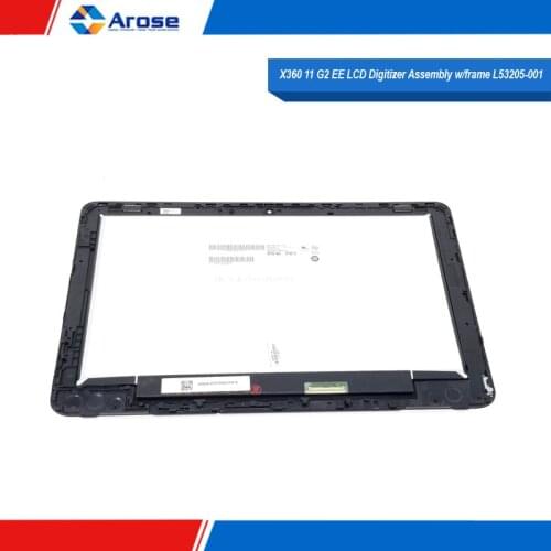 X360 11 G2 EE LCD touchscreen Assembly NV116WHM-T10 for HP CHROMEBOOK X360 11 G2 EE LCD Digitizer Assembly w/frame L53205-001