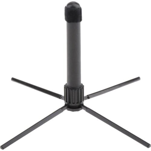 Foldable Flute Clarinet Stand Portable Black for Flute Clarinet Parts Accs