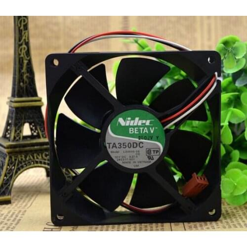 NIDEC L34880-58 IWA 12V 0.27A 90*90*25 9CM three wire chassis power supply fan