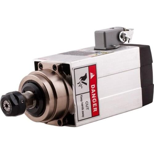 2.2kw ER25 CNC Spindle Motor 18000rpm 220v/380v Air Cooled Engraving Machine Spindle For CNC Router Milling Machine