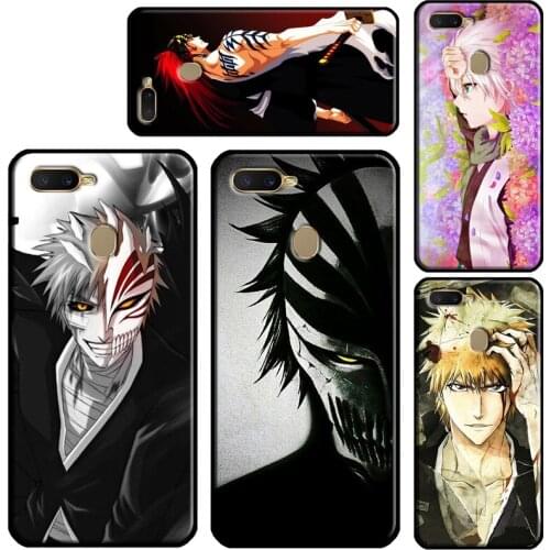 Bleach Ichigo Kurosaki Anime Phone Case For OPPO A91 A15 A5 A9 A53 A31 2020 A5S A3S A1K A52 A72 F5 F7 Reno 2 Z 4 Pro
